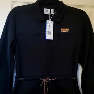 ADIDAS- R.Y.V Zip Off Jumpsuit - Women - Small w/t